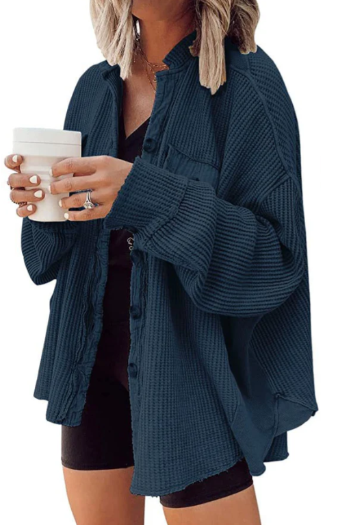 Anmutig gestaltete Jacke