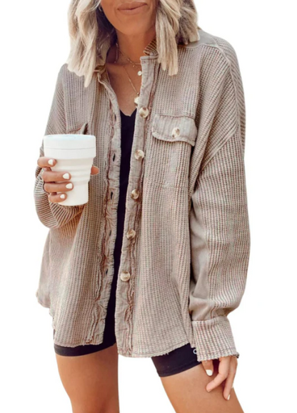 Anmutig gestaltete Jacke