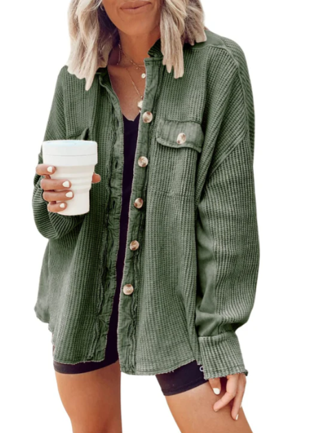 Anmutig gestaltete Jacke