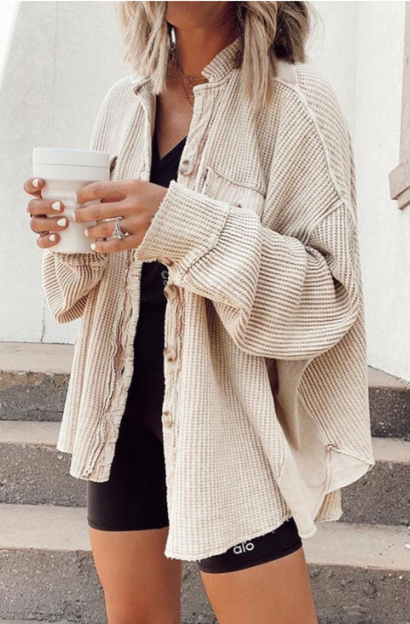 Anmutig gestaltete Jacke