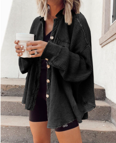 Anmutig gestaltete Jacke