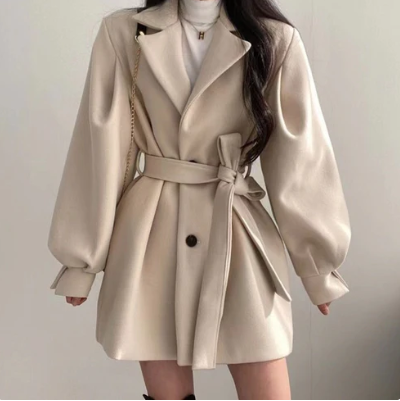 MW | Elegante Damenjacke mit Gürtel