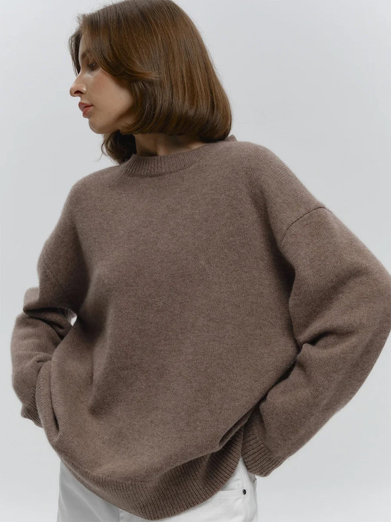 Luxuriös und anmutig Pullover