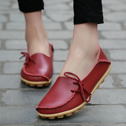 Modische und stützende orthopädische Ballerinas