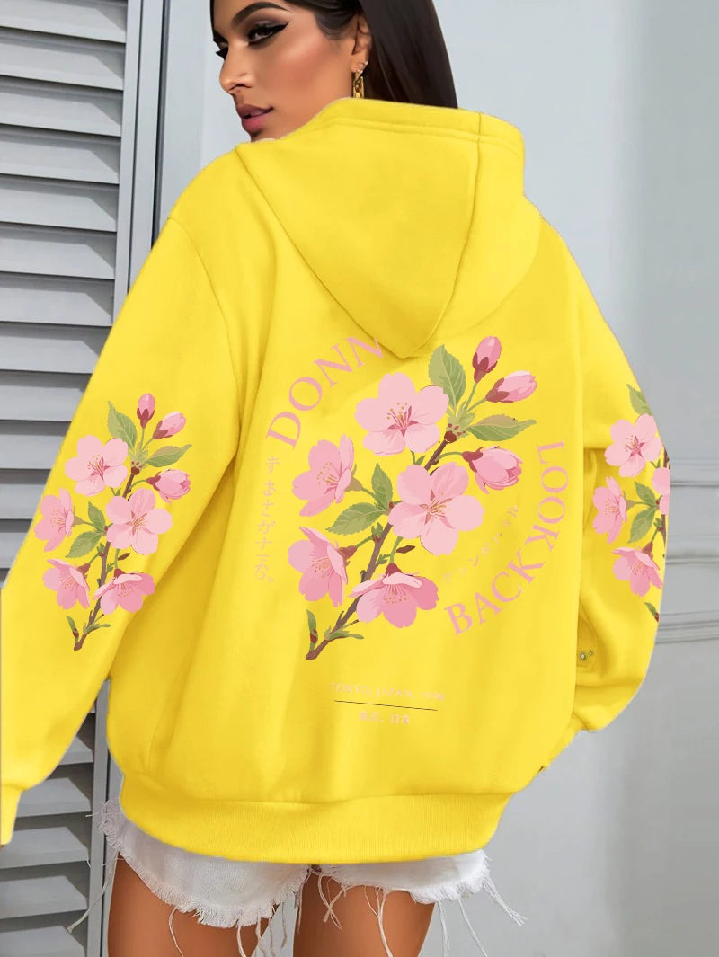 Schlicht und elegant Kapuzenpullover