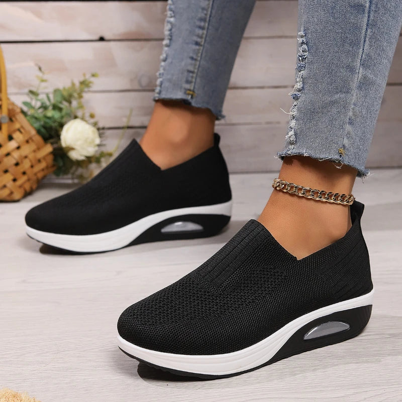 Lässige und stützende orthopädische Turnschuhe