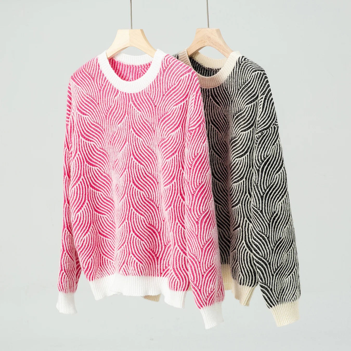 Zeitloser Vintage-Stil Pullover