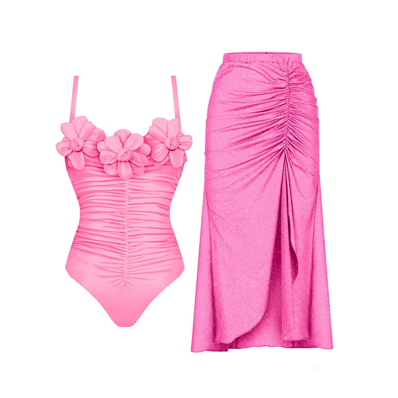 Beautifully Finished Bathing Suit in a Timeless Design