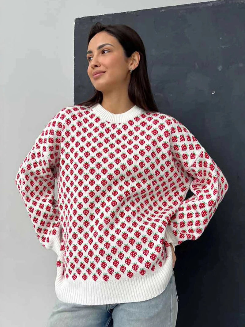Poliert und verspielt Pullover
