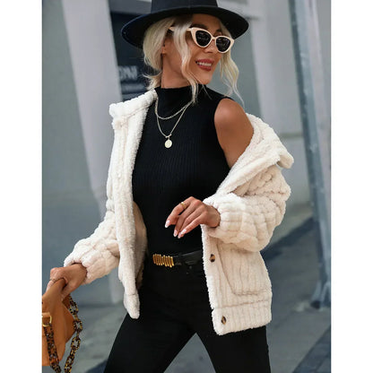 Anmutig gestaltete Jacke