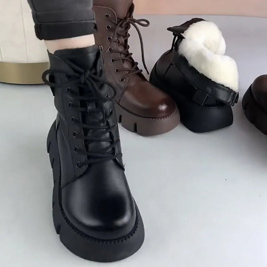 Stützende und stilvolle orthopädische Stiefel