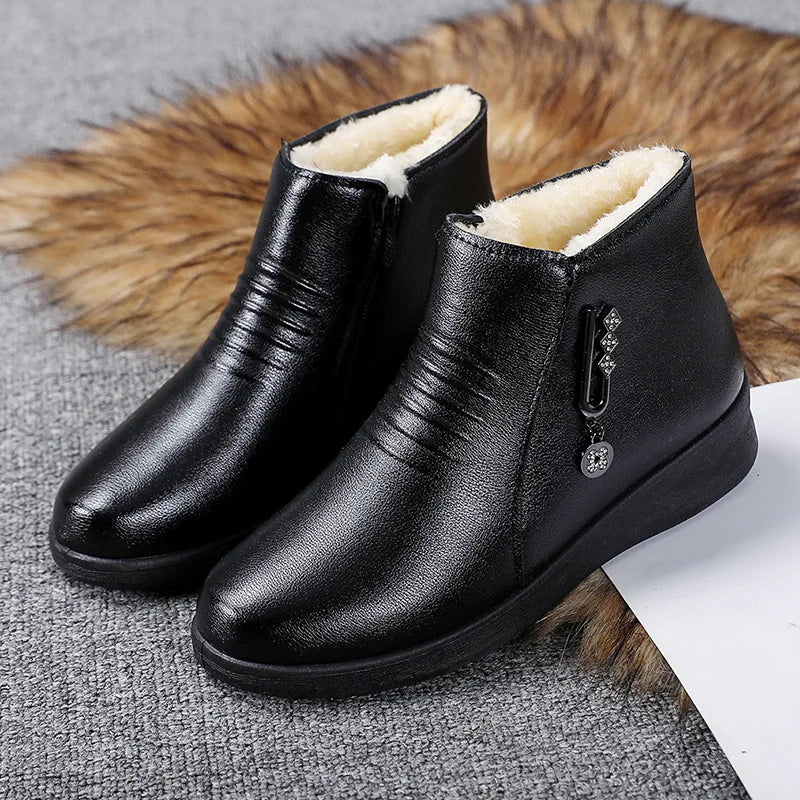 Modische und stützende orthopädische Stiefel