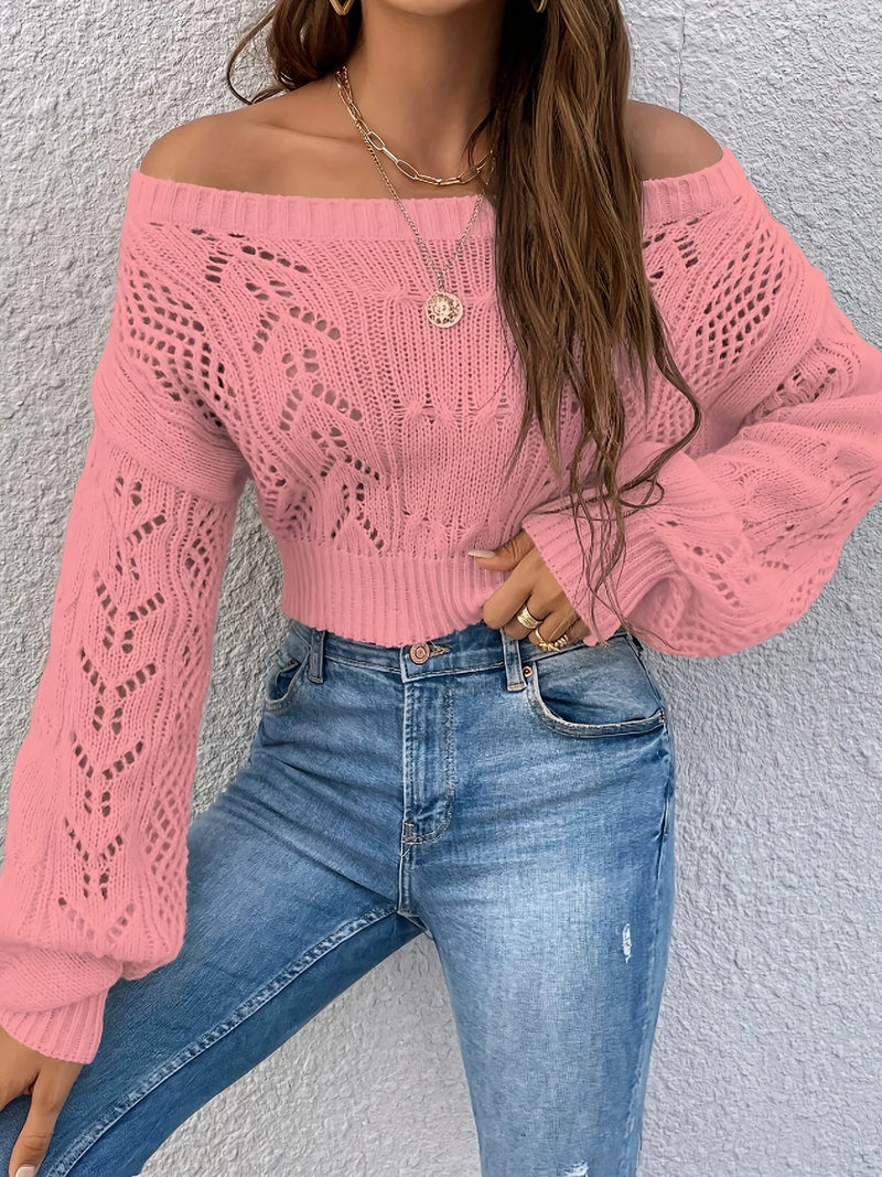 Raffiniert und strahlend Pullover