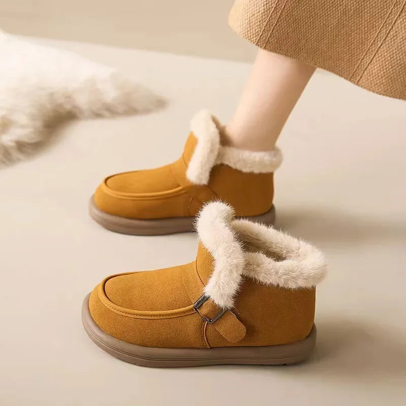 Lässige und stützende orthopädische Stiefel