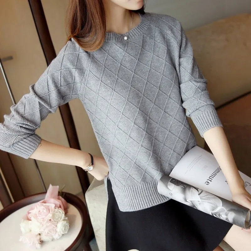 MW | Rundhals-Strickpullover