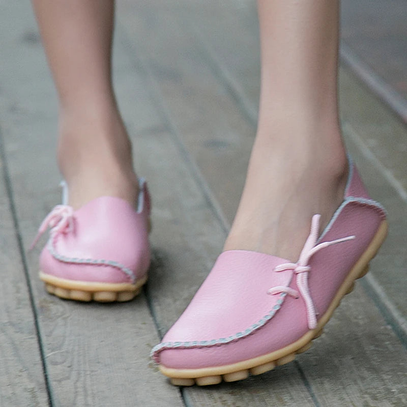 Modische und stützende orthopädische Ballerinas