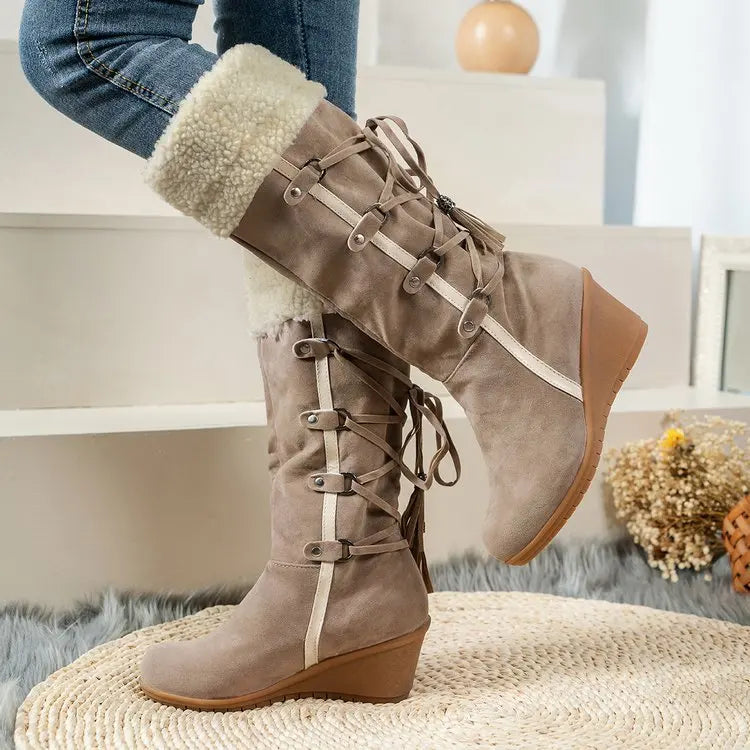 Stützende und stilvolle orthopädische Stiefel