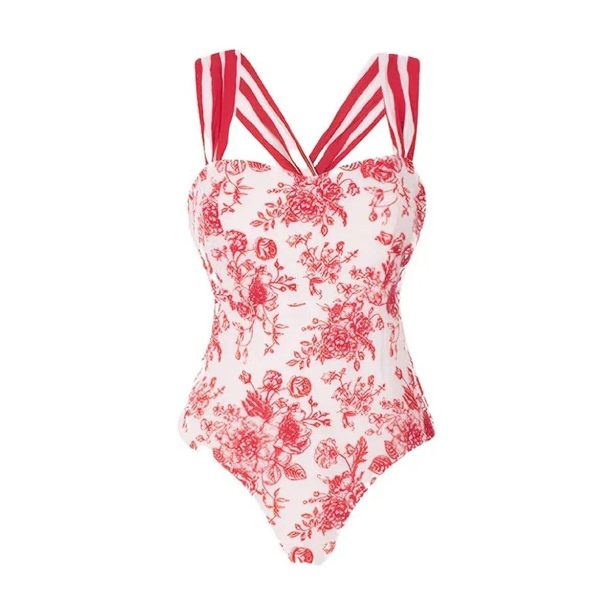 Beautifully Finished Bathing Suit in a Timeless Design