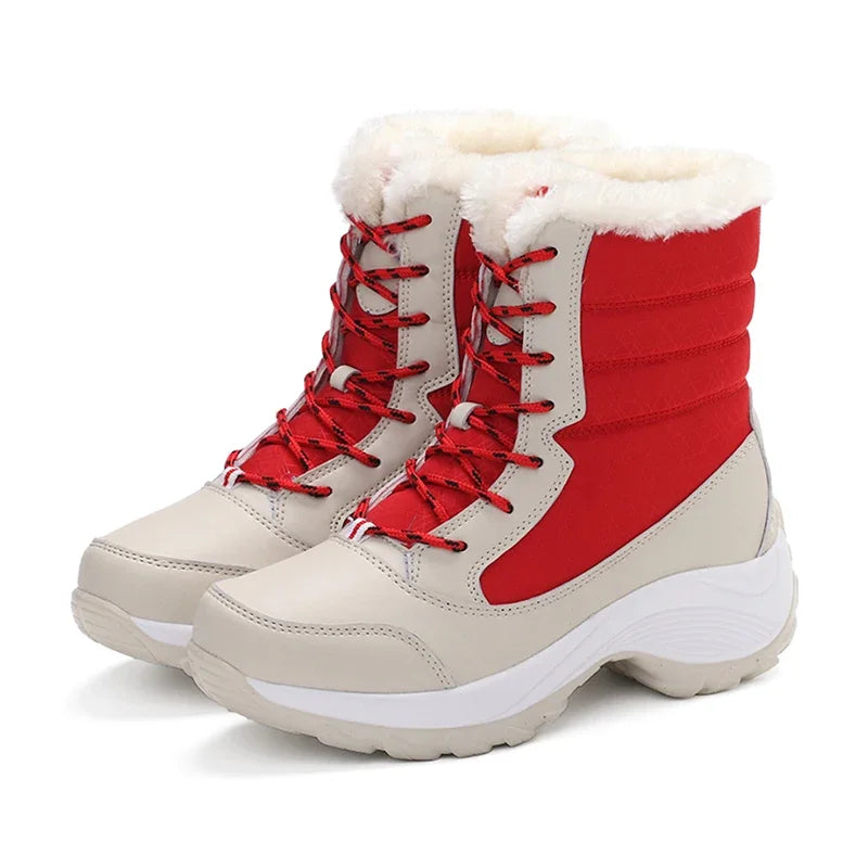 Lässige und stützende orthopädische Stiefel