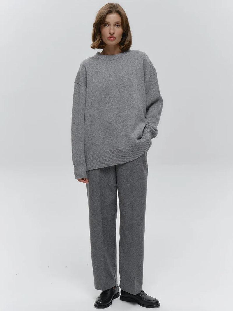 Luxuriös und anmutig Pullover
