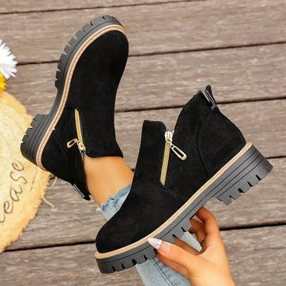 Lässige und stützende orthopädische Stiefel