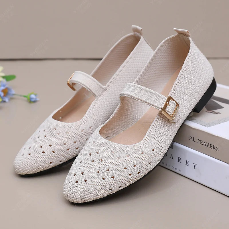 Lässige und stützende orthopädische Ballerinas