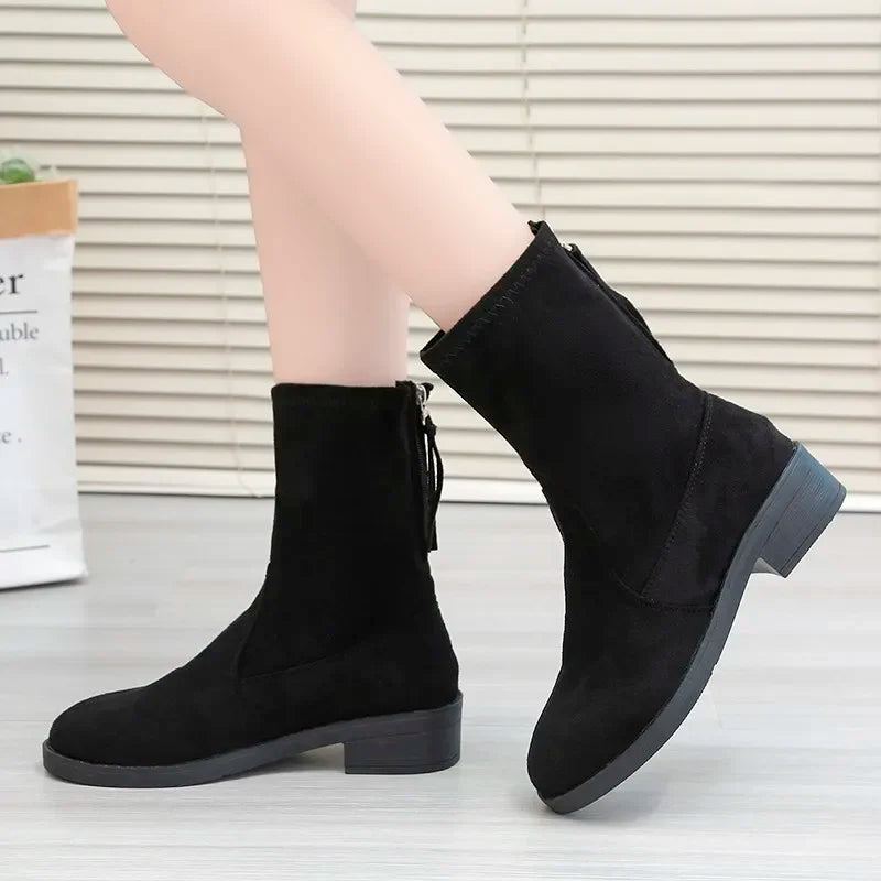 Stützende und stilvolle orthopädische Stiefel