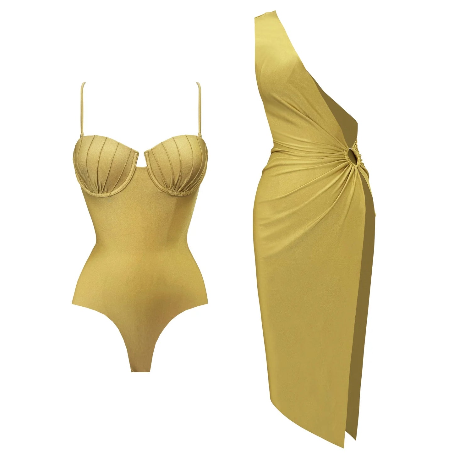 Finely Styled Bathing Suit With a Classic Look