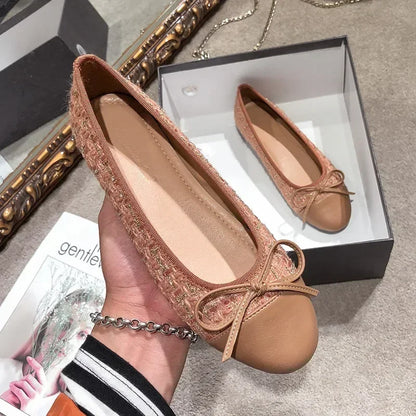 Modische und stützende orthopädische Ballerinas