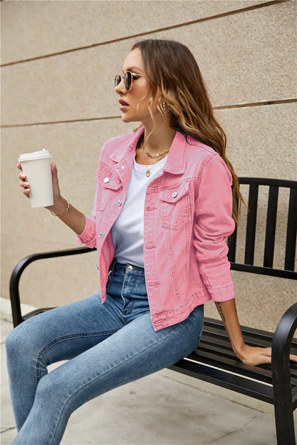 Anmutig gestaltete Jacke
