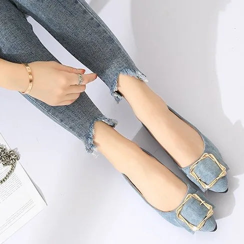 Elegante und stützende orthopädische Ballerinas