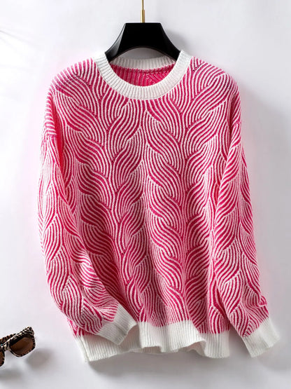Zeitloser Vintage-Stil Pullover