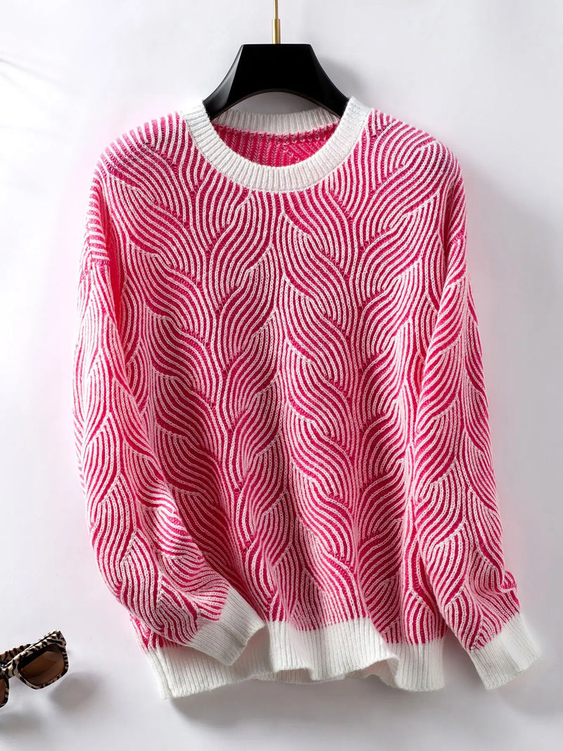 Zeitloser Vintage-Stil Pullover