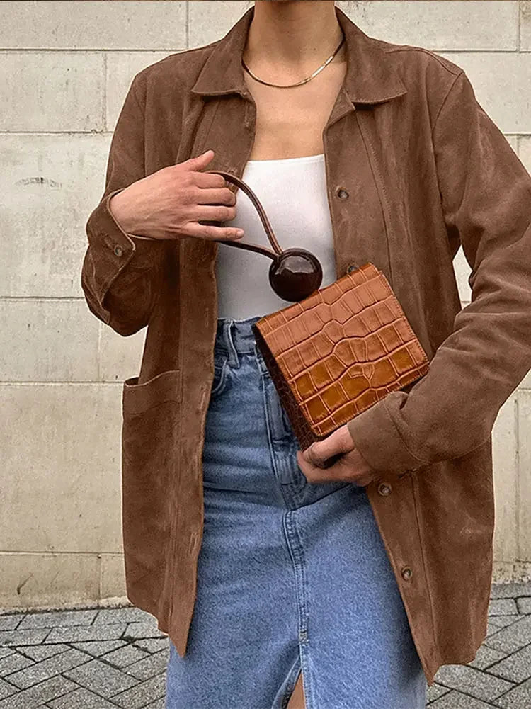 Zeitloser Vintage-Stil Jacke