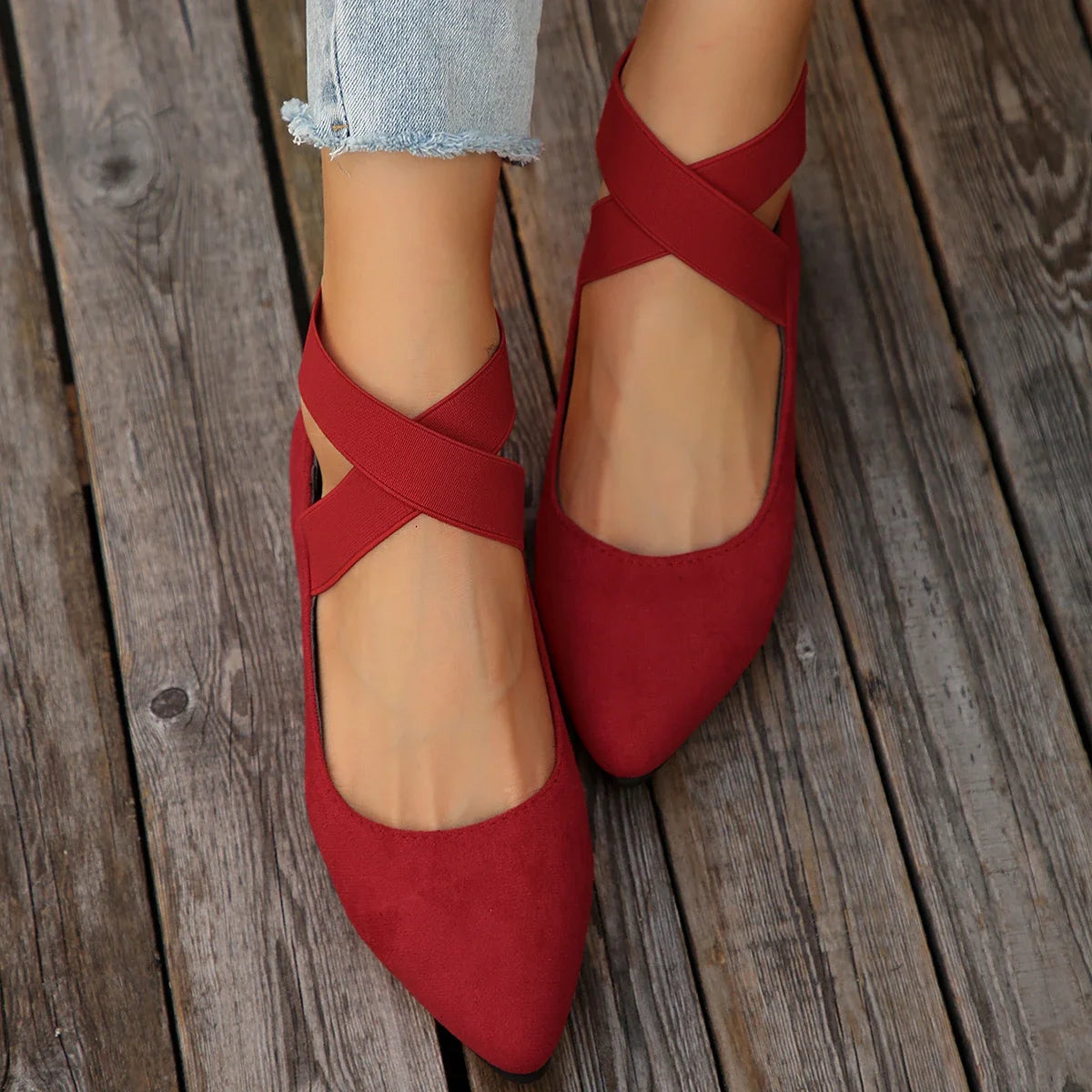 Lässige und stützende orthopädische Schuhe