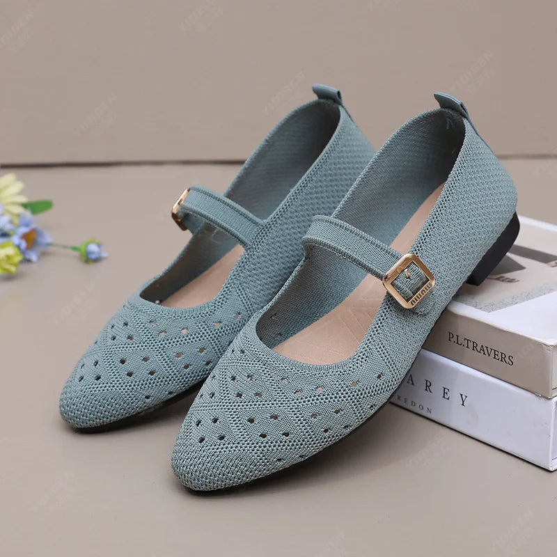 Lässige und stützende orthopädische Ballerinas