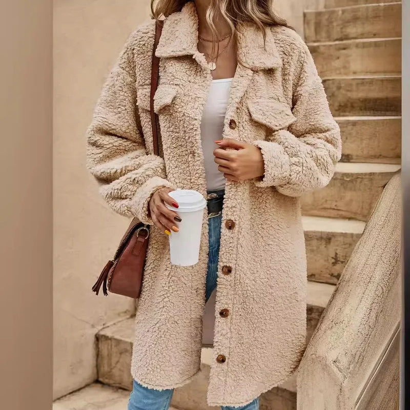 Anmutig gestaltete Jacke