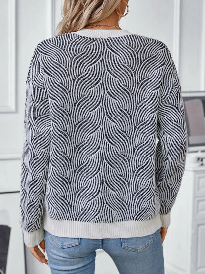 Zeitloser Vintage-Stil Pullover