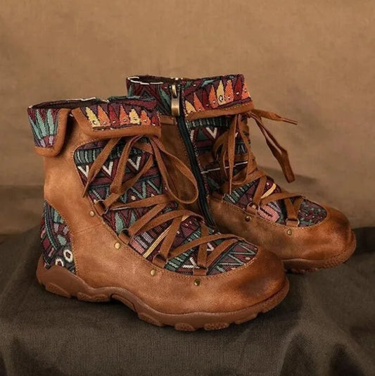 Stützende und trendige orthopädische Stiefel