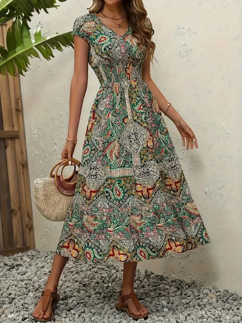Lebendig und einzigartig Kleid