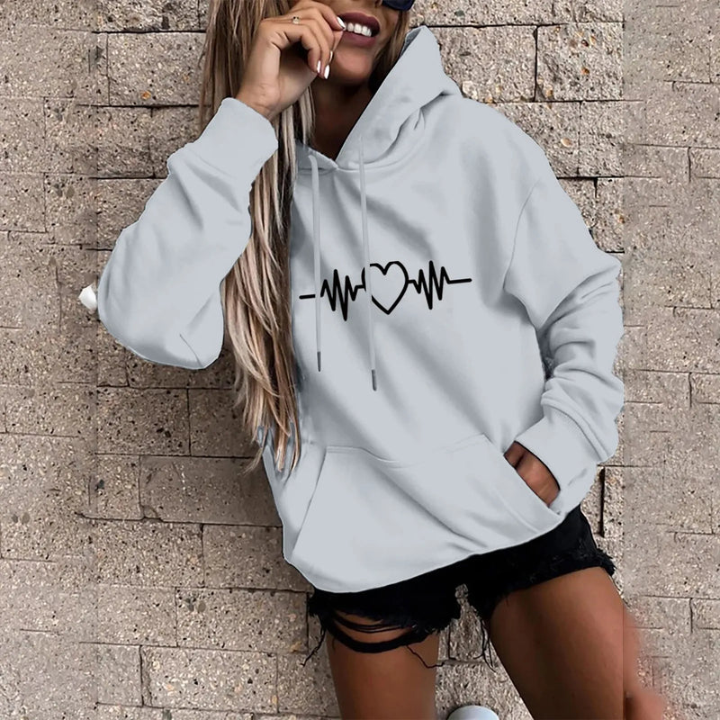Cool und lässig Kapuzenpullover