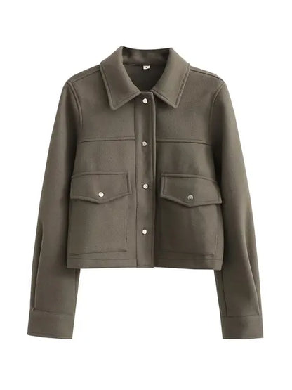 Anmutig gestaltete Jacke