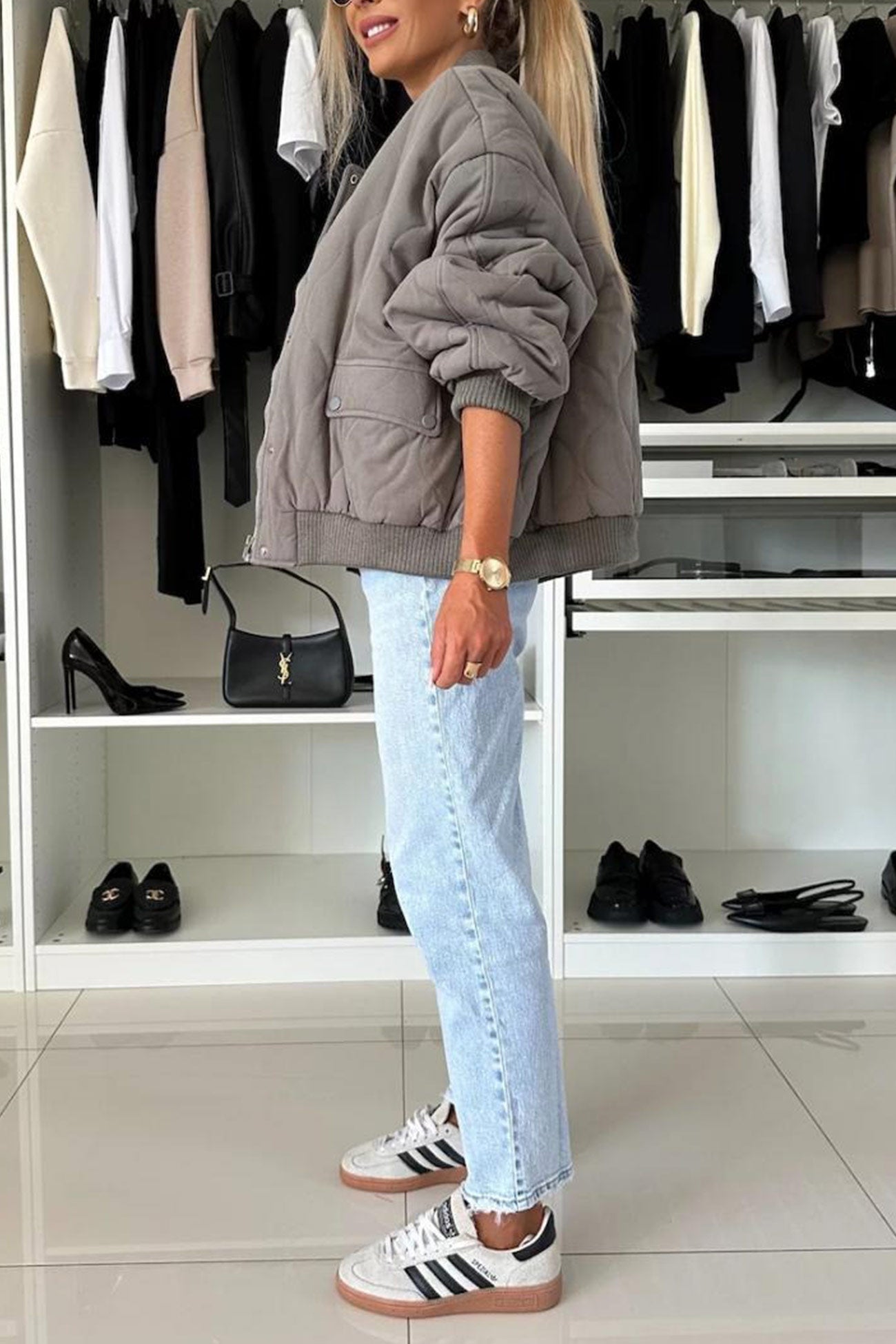 Durchdacht gestaltete Jacke