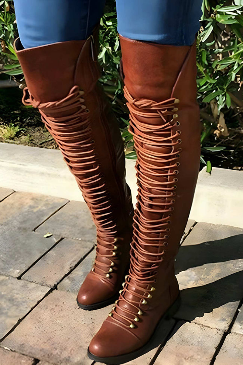 MW | Lässige orthopädische Schnürstiefel