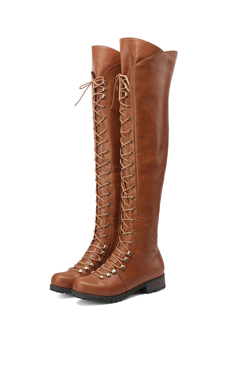 MW | Lässige orthopädische Schnürstiefel