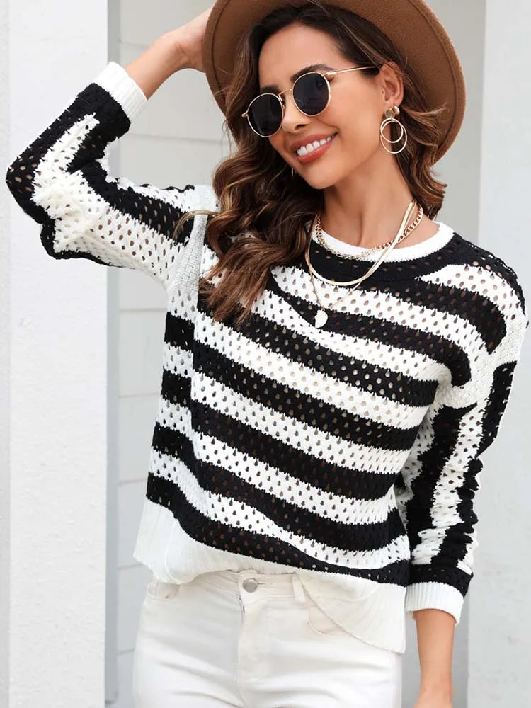 MW | Gestreifter Pullover