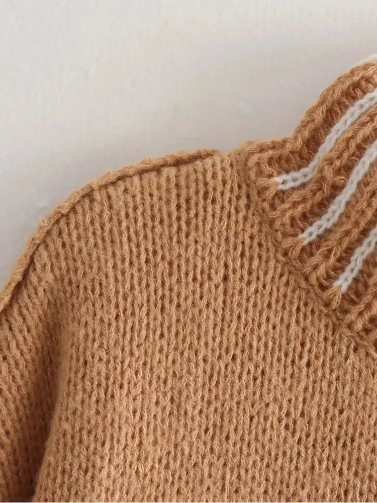 Zeitloser Vintage-Stil Pullover