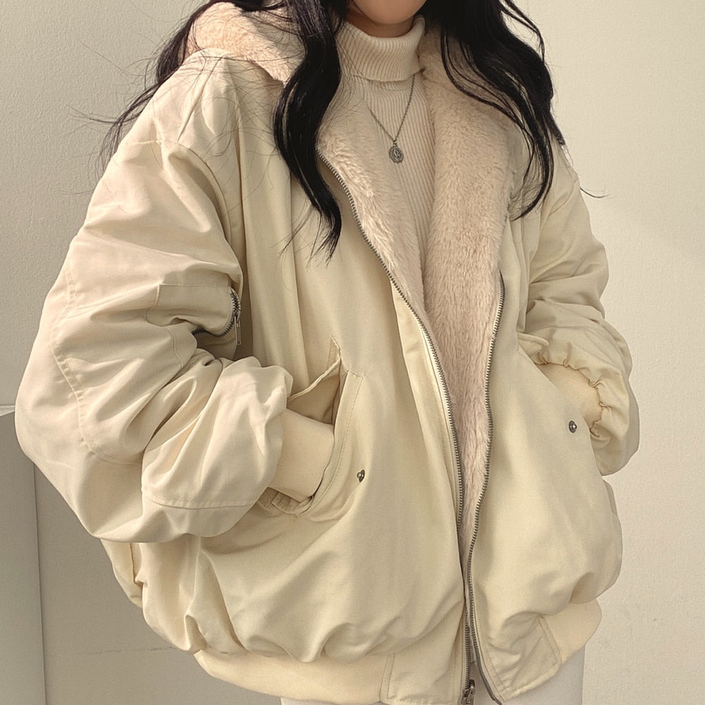 Anmutig gestaltete Jacke