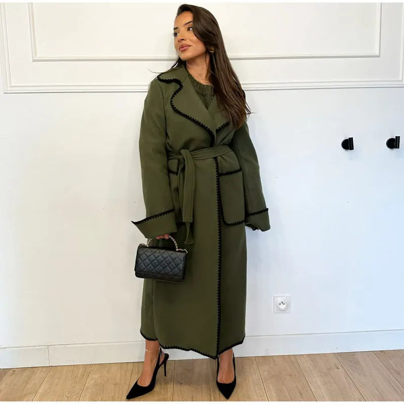 MW | Taschenmantel mit Revers für Frauen