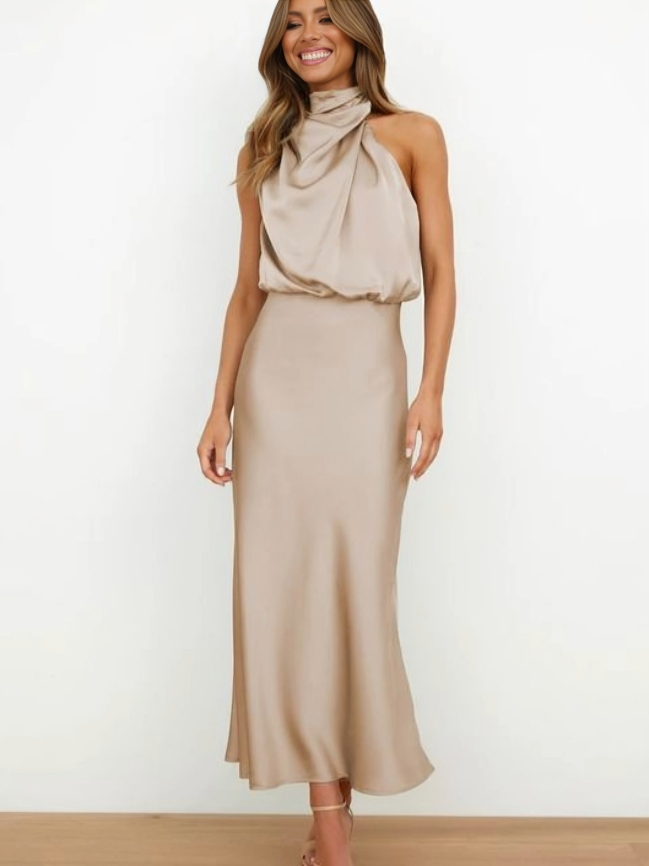 MW | Satin-Kleid